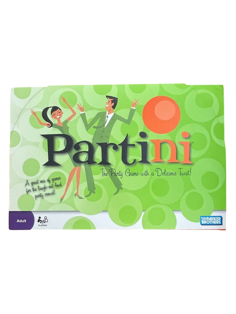 PARTINI Party Game w/ A Delicious Twist! Parker Bros Adult